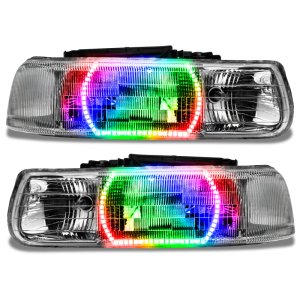 GMC Yukon Headlight Assembly - ORACLE Lighting - ColorSHIFT w/o Controller - `00-`06